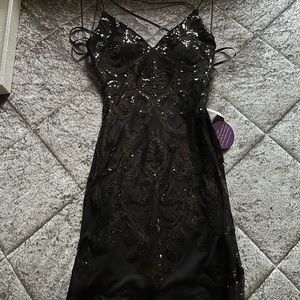 Windsor black sparkle dress